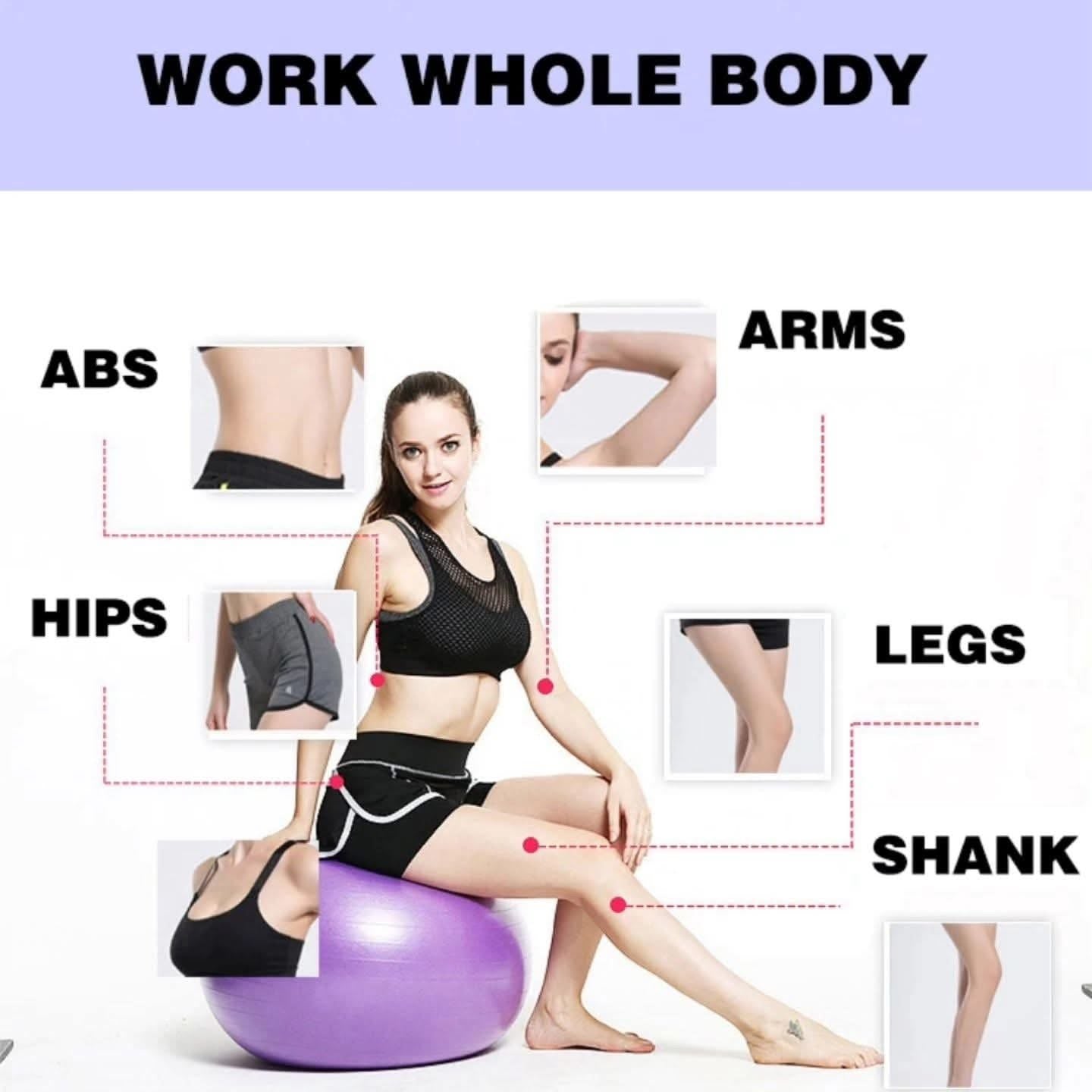 ANTIBURST YOGA BALL